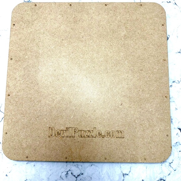 Devil Jigsaw Puzzle Diabolical 200 PCS Torched Products Wood Laser Cut Difficult - Picture 4 of 4